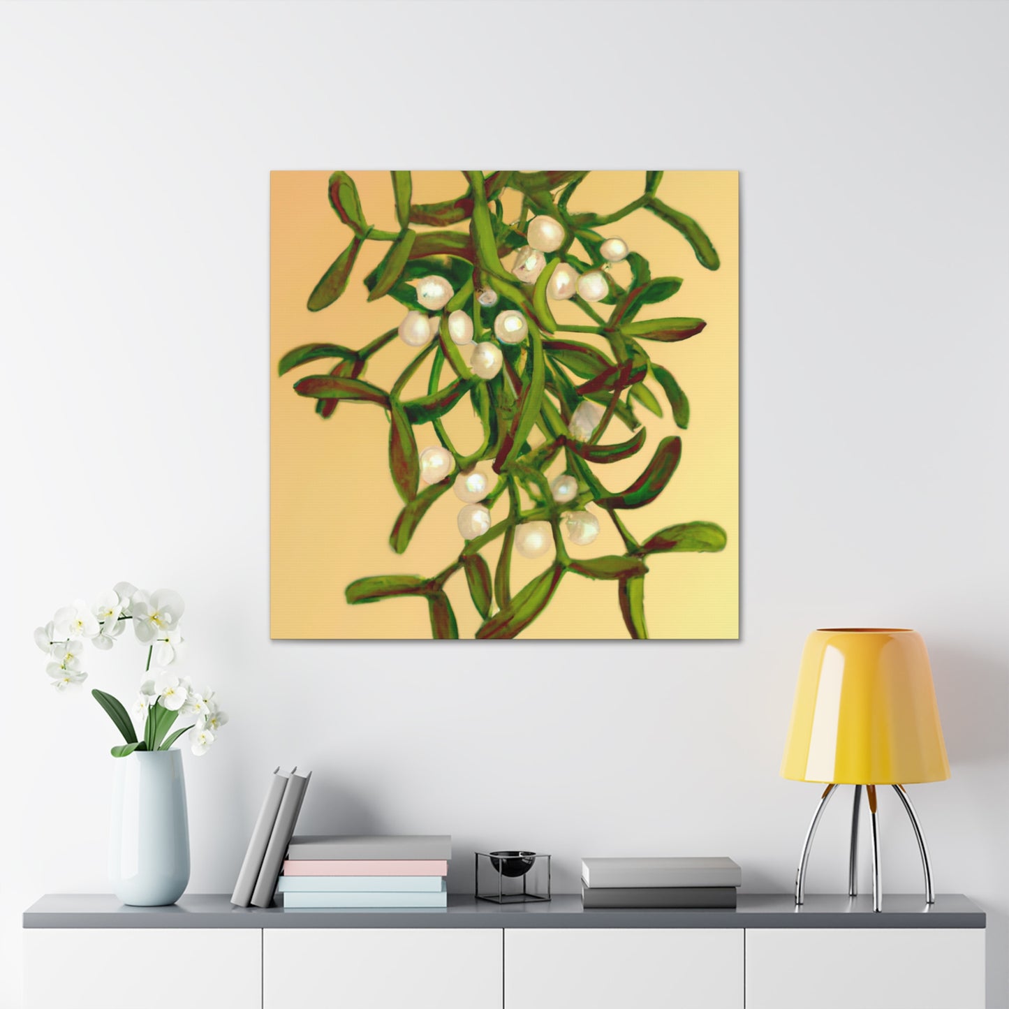 Mistletoe Magic Moment - Canvas