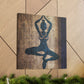 Yoga in Art Deco - Canvas