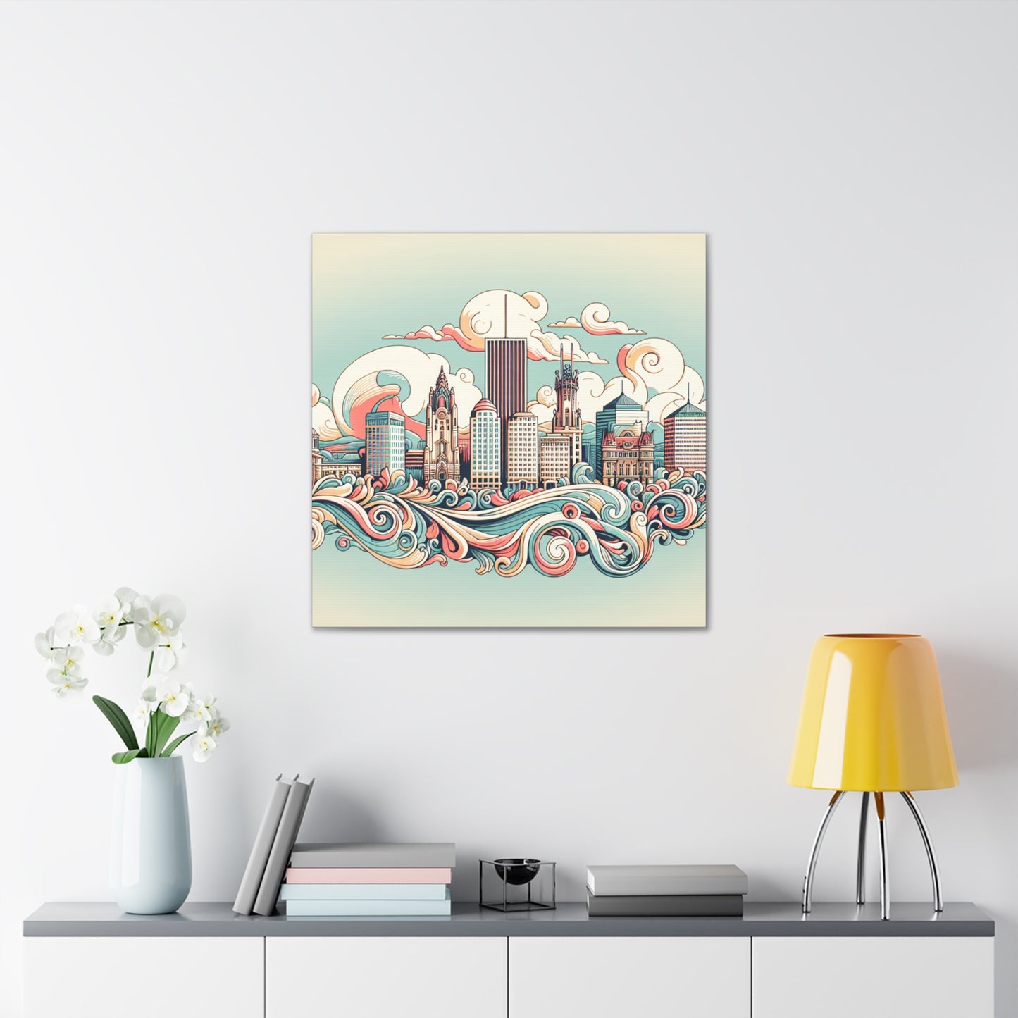 "Enchanting Elysium of Portland" - Canvas