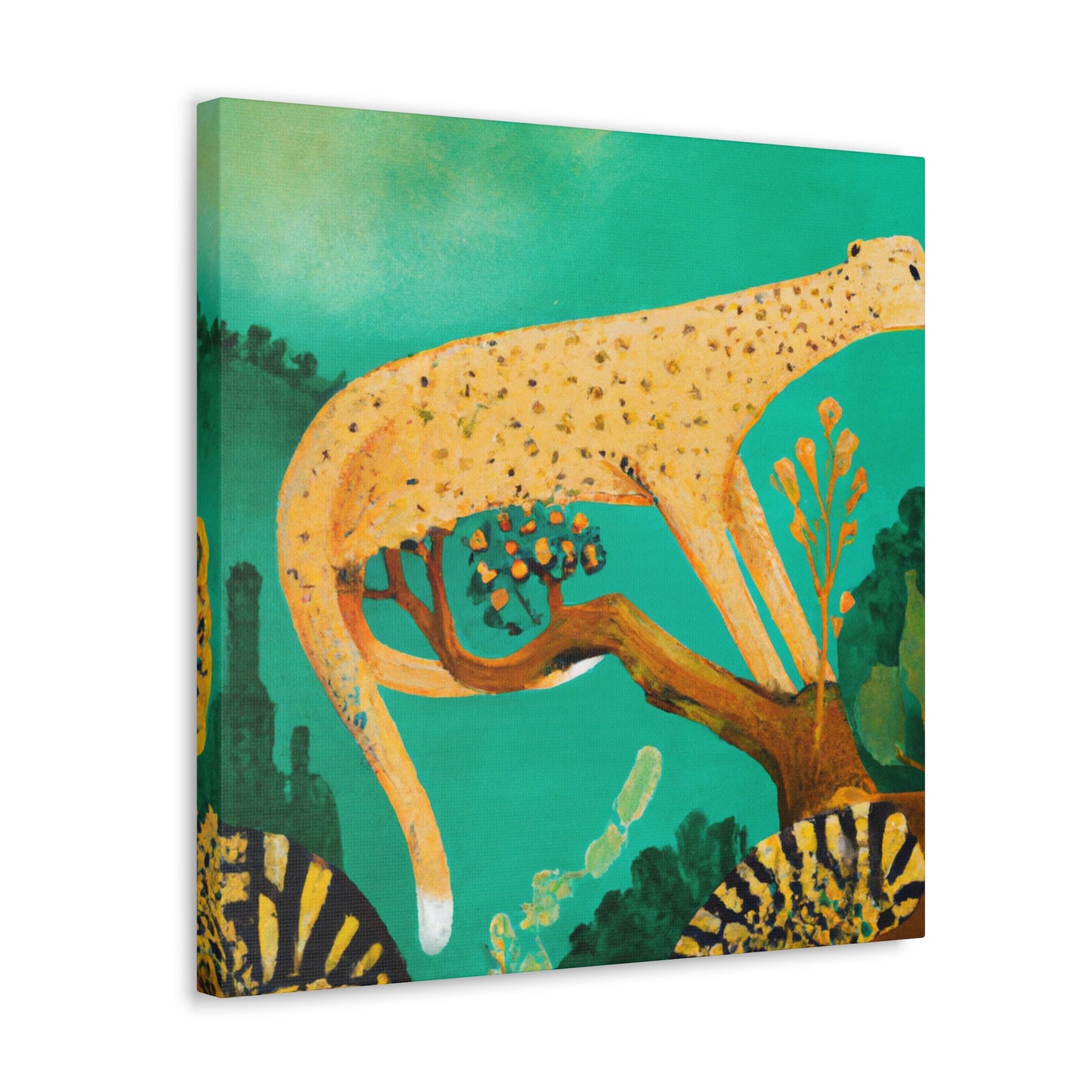 Leopard In Sublime Surrealism - Canvas