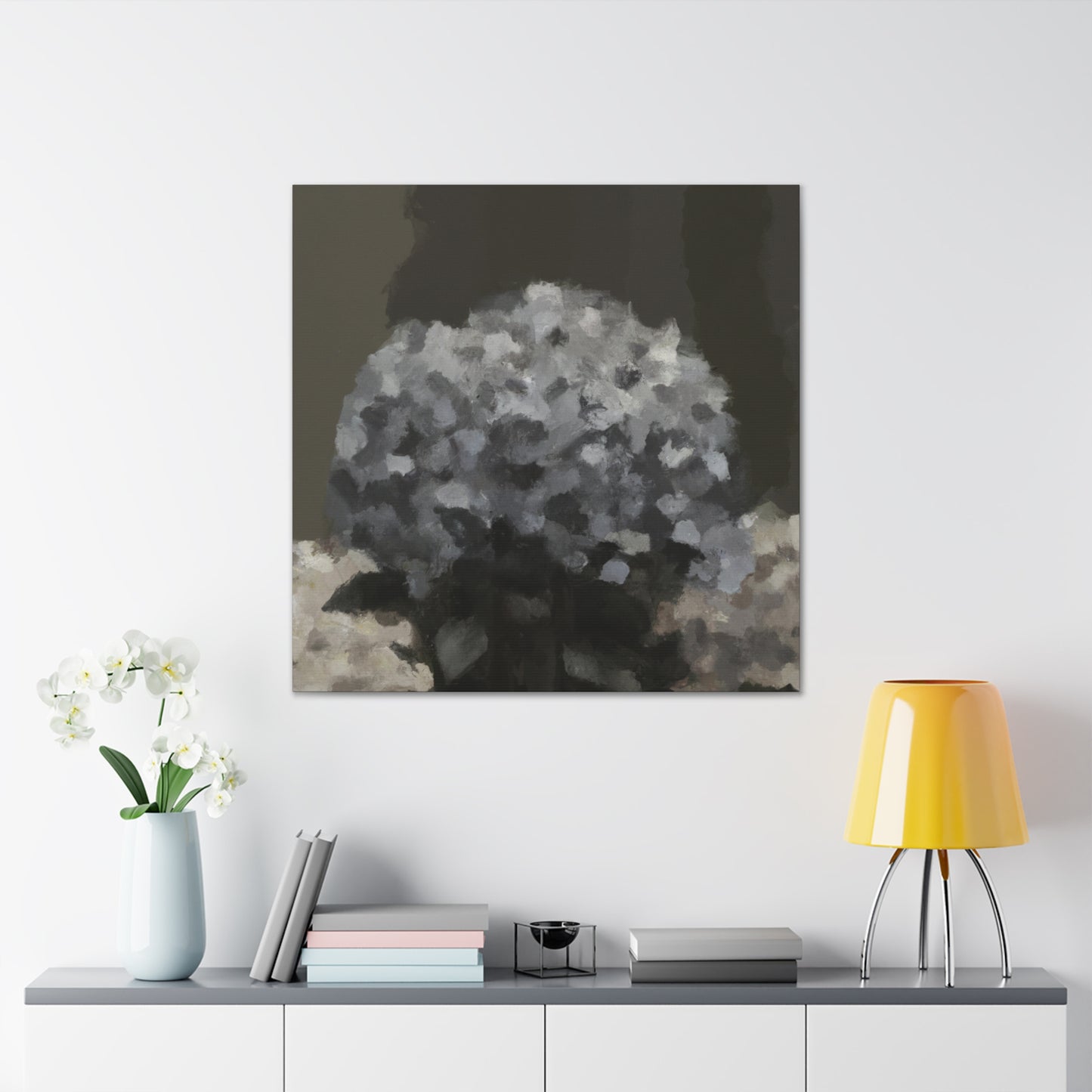 "Hydrangea in Harmony" - Canvas