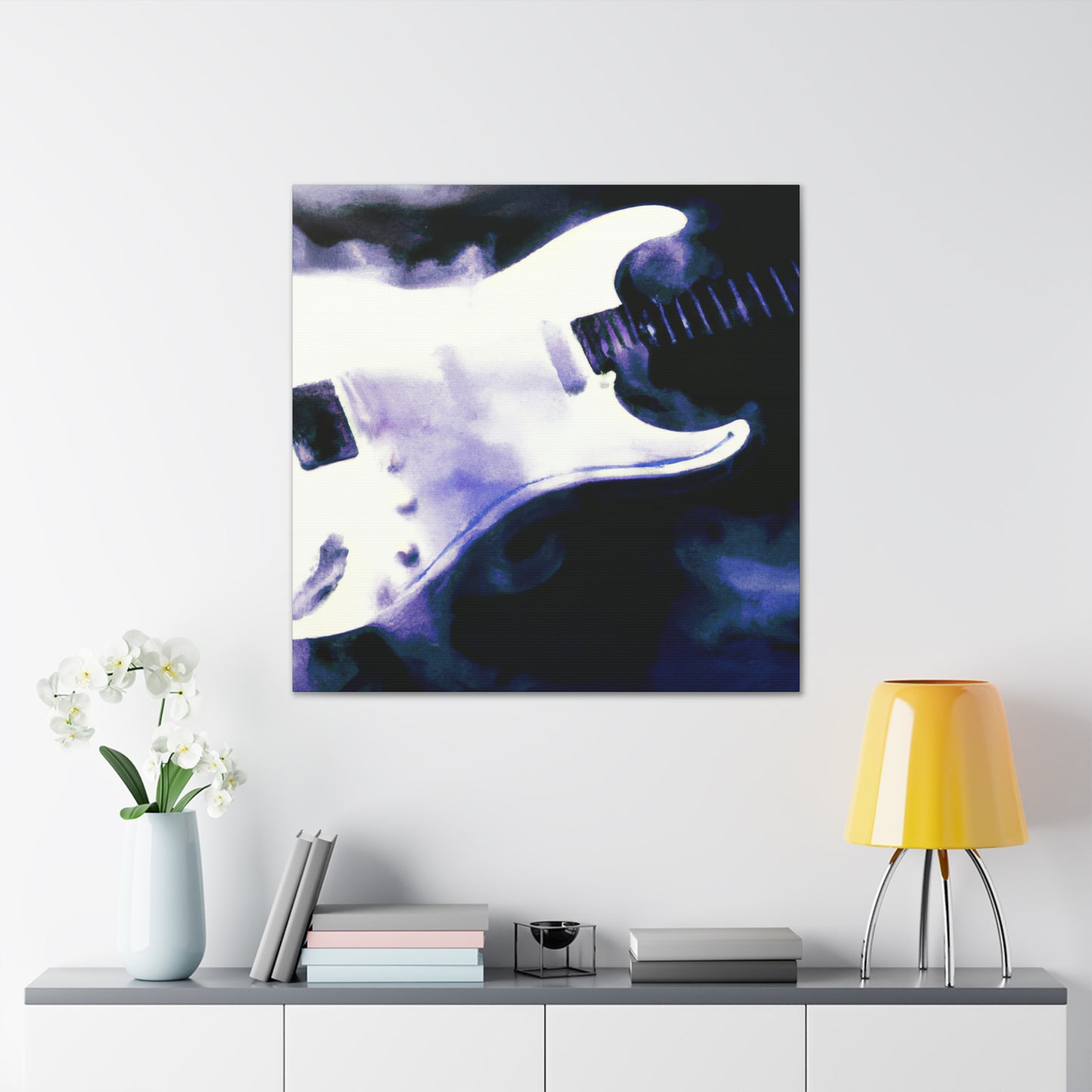 Electric Guitar Evolution - Canvas