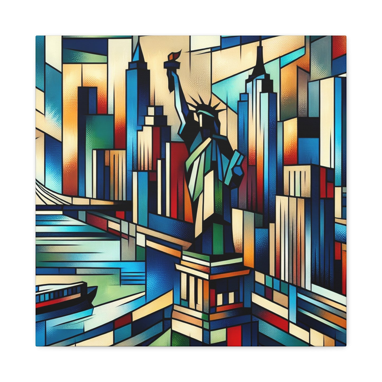 Concrete Jungle Awakening - Canvas