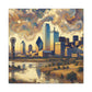 "Enchanting Dallas Serenade" - Canvas