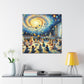 Starry Celestial Reverie - Canvas