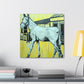 Mule of bygone days - Canvas