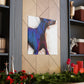 "Vibrant Doberman Portrait" - Canvas