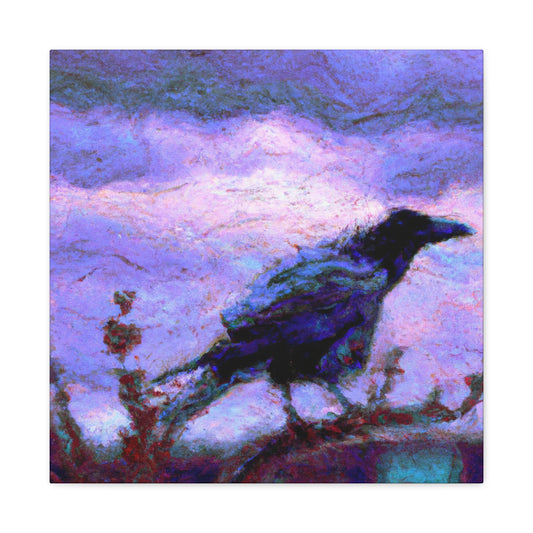 American Crows in Flight - Canvas