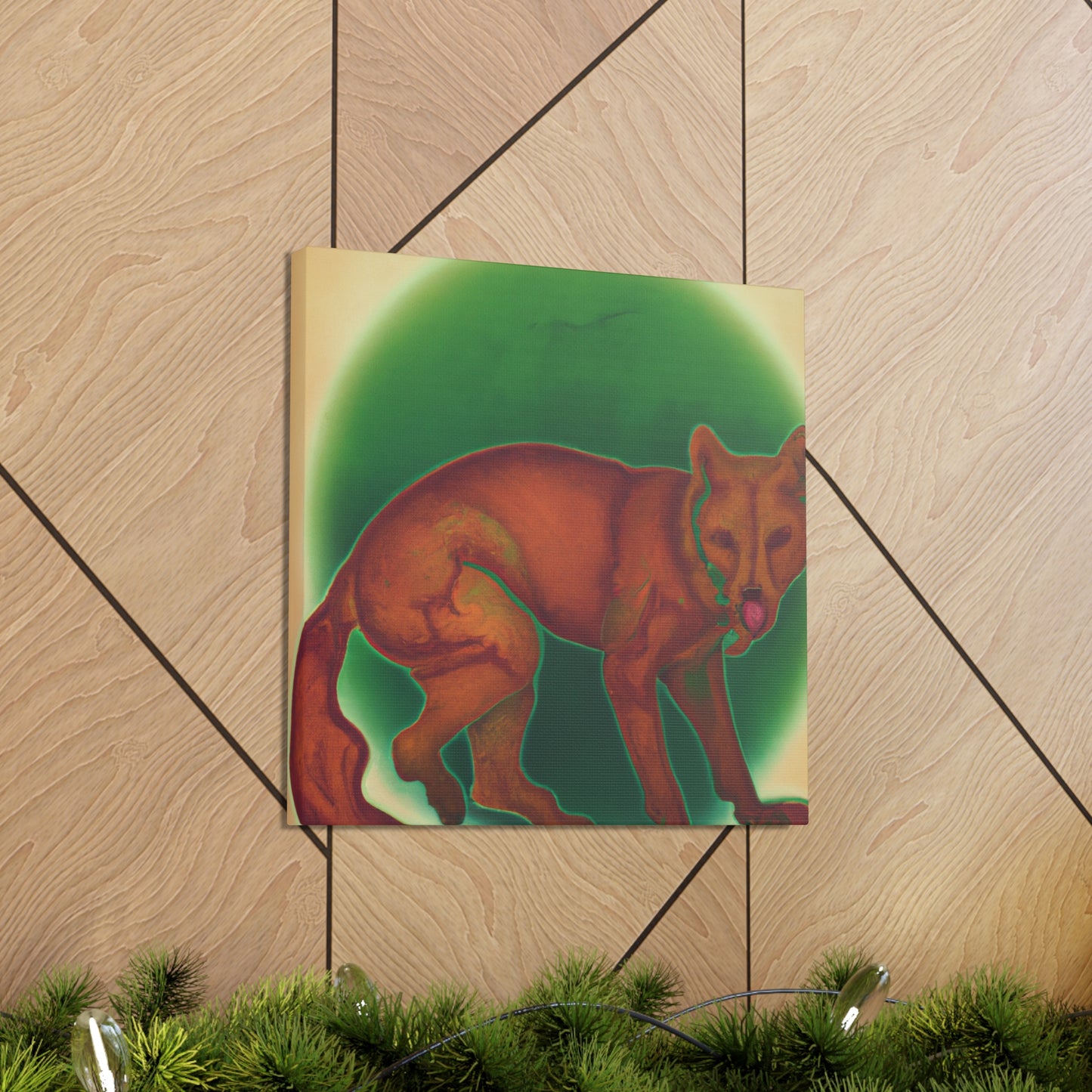 "The Majestic Dhole" - Canvas