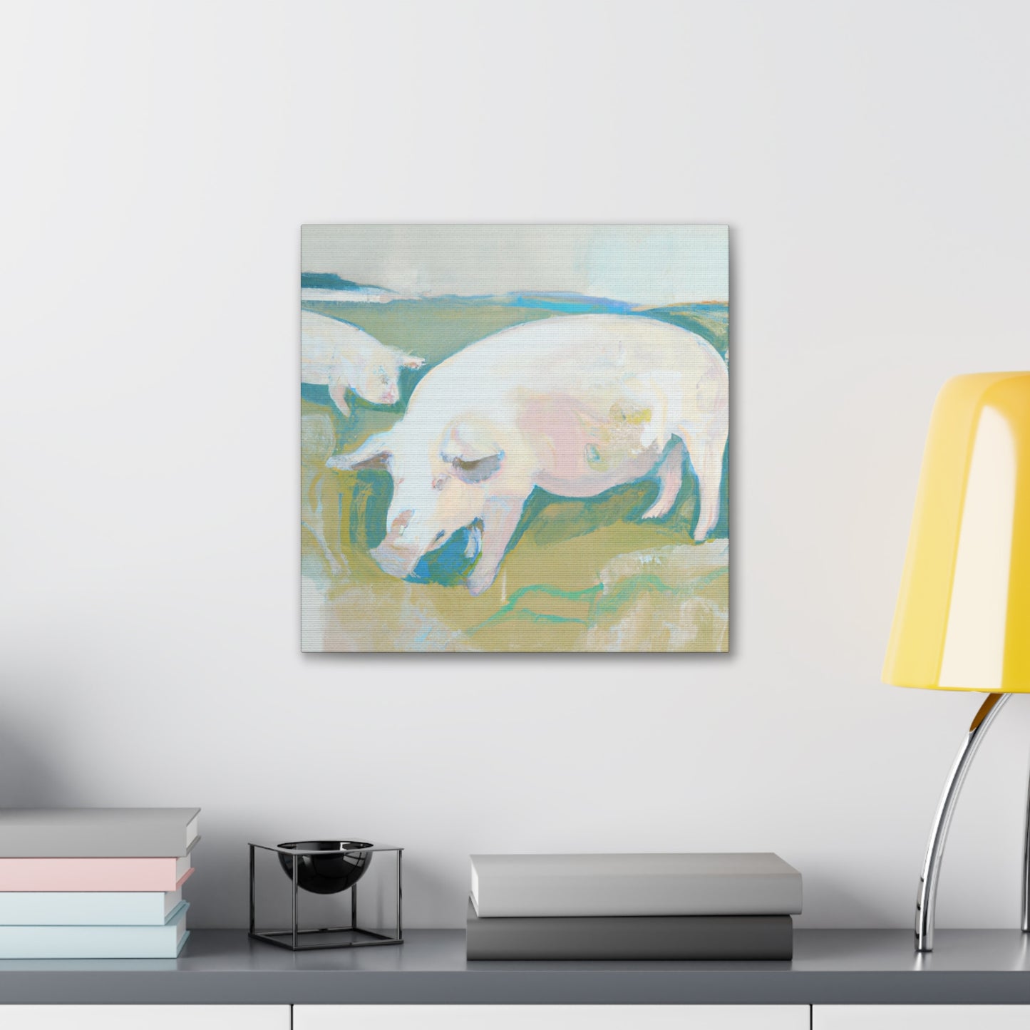 "Pig in Expressionism" - Canvas