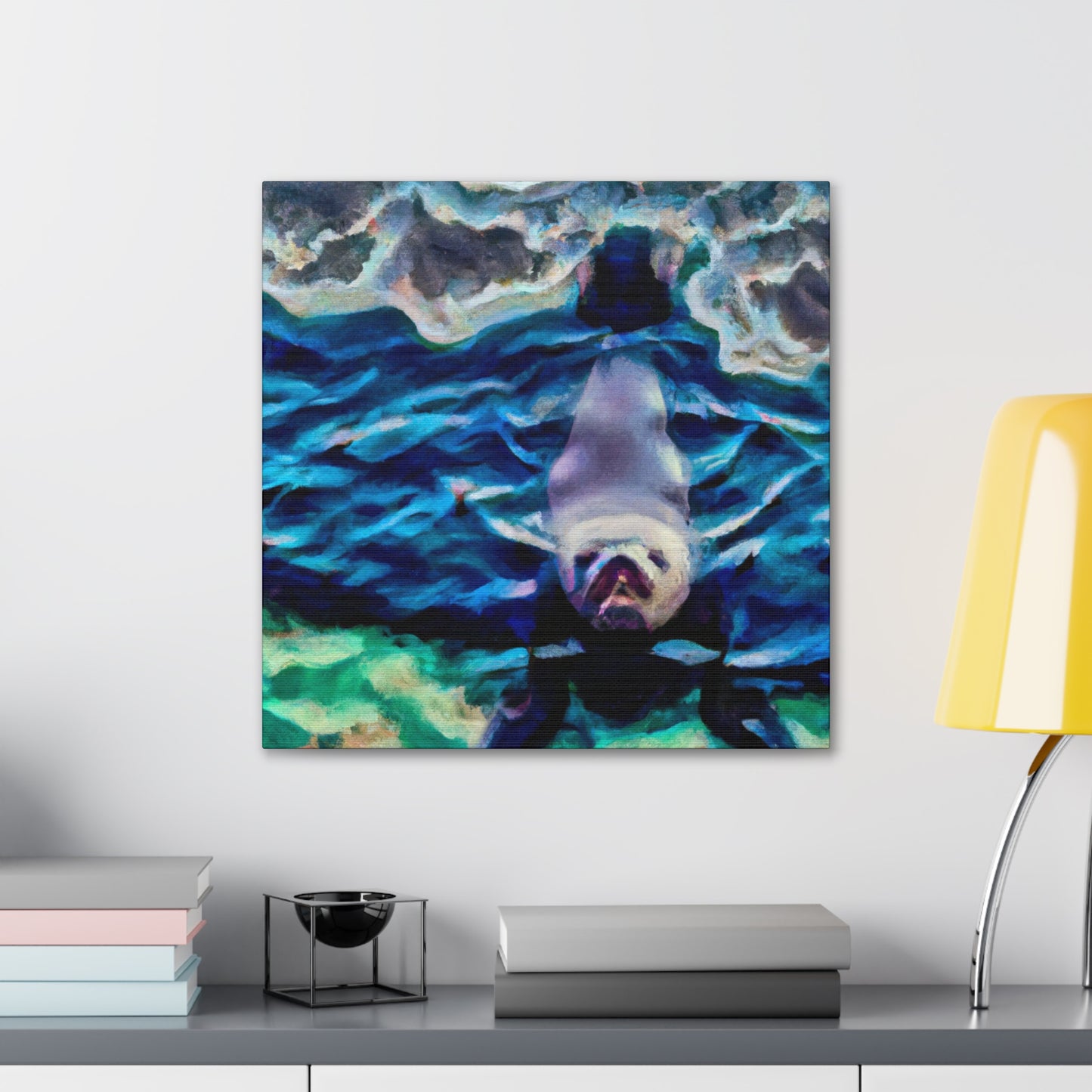 "Surreal Sea Lion Dream" - Canvas