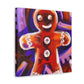 Gingerbread Man Steampunk - Canvas