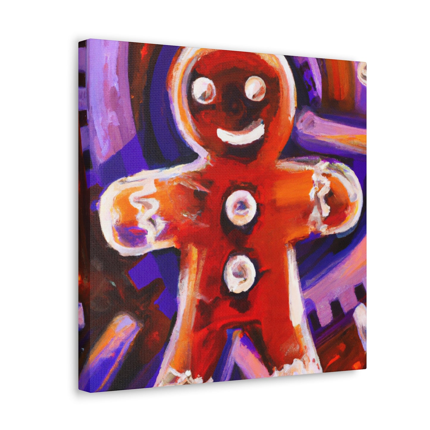 Gingerbread Man Steampunk - Canvas