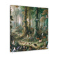 Whispering Woodland Wonders - Canvas