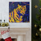 Tiger's Abstract Roar - Canvas