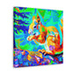 "Squirrel in Fauvism" - Canvas