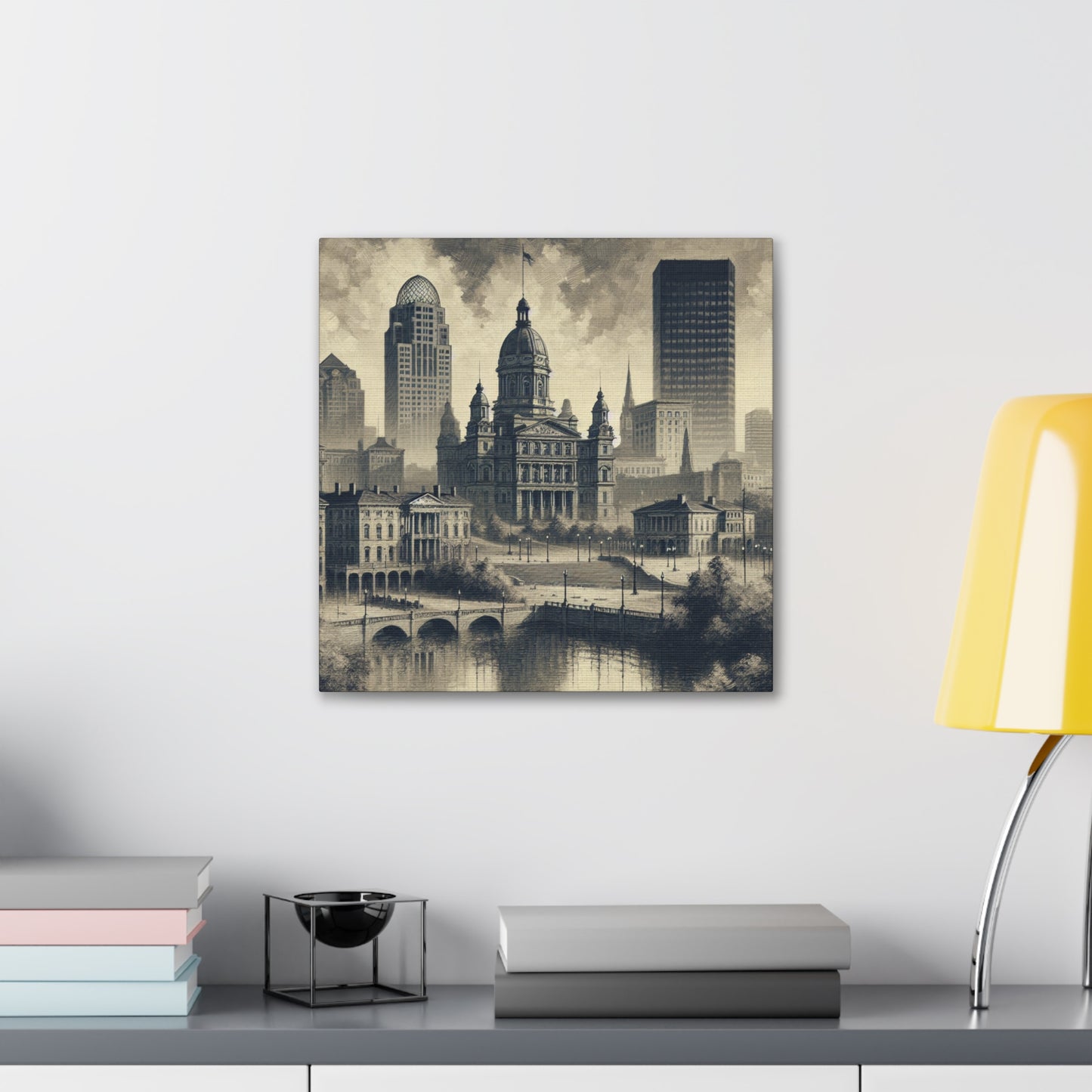 "Whimsical Louisville Symphony" - Canvas