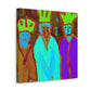 "Wise Men in Fauvism" - Canvas