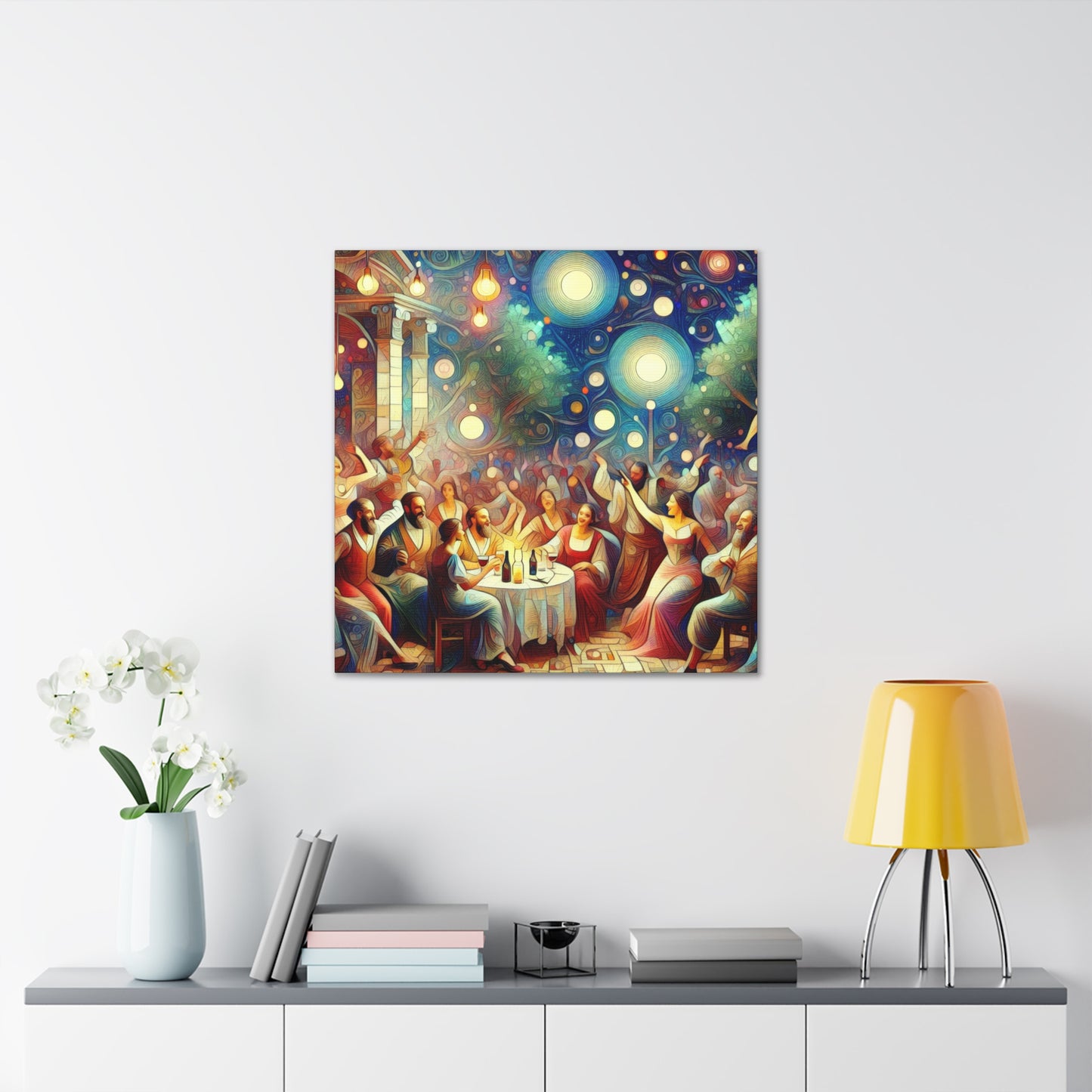 "The Harmonious Revelry" - Canvas