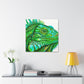 Iguana's Surreal Dream - Canvas