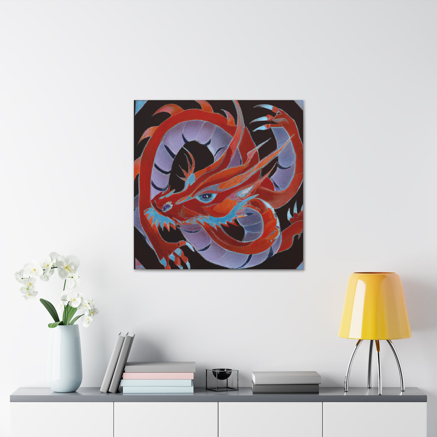 "Dragon in Splendor" - Canvas