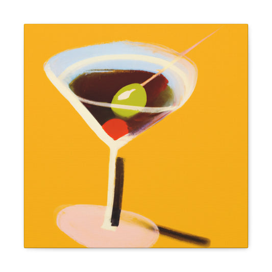 Martinis on a Canvas - Canvas