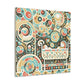 Whimsical Heritage Hues - Canvas