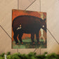 Malayan Tapir Amazement - Canvas