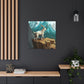 Mountain Goat Dreamscape - Canvas