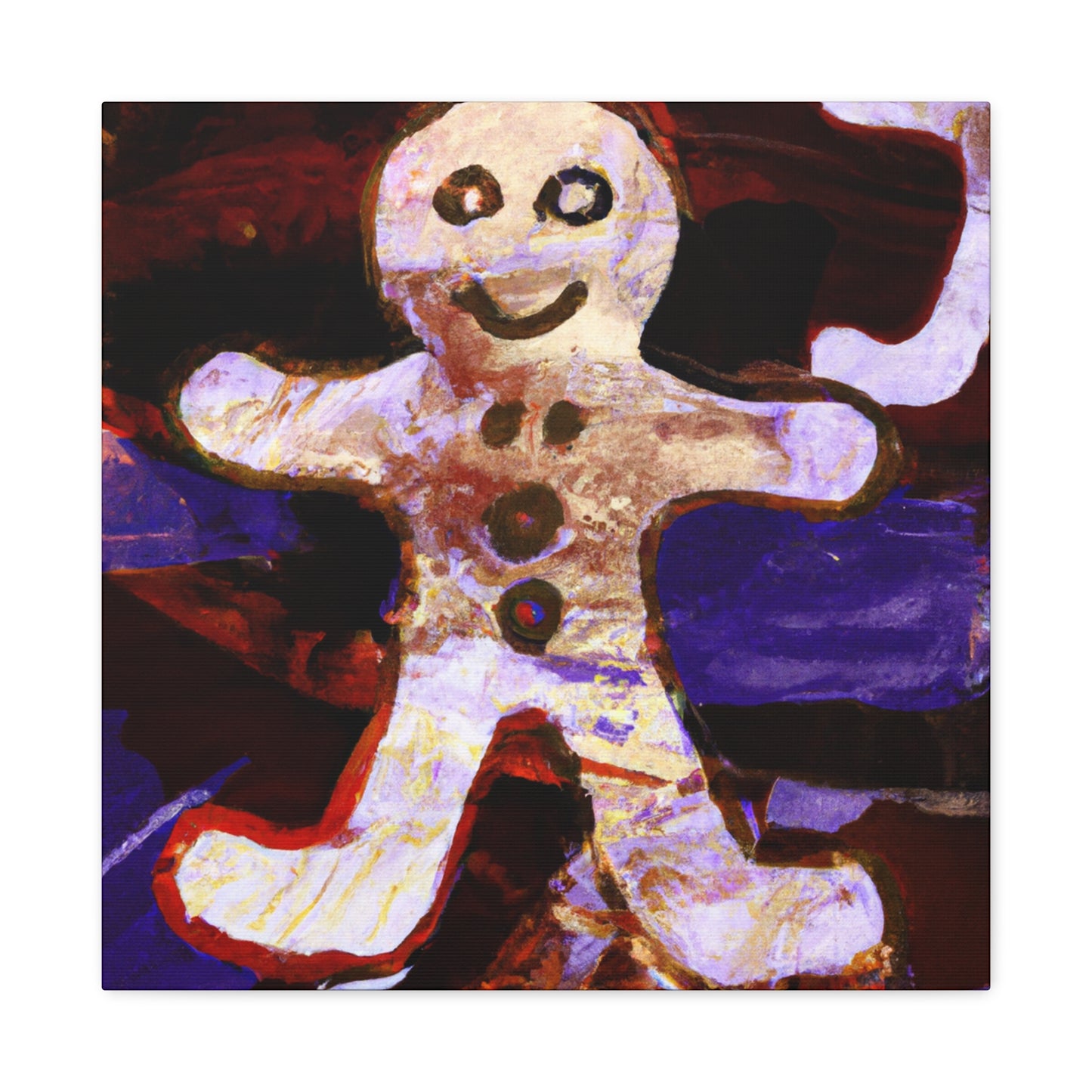 Gingerbread Man Splendor - Canvas