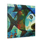 Fish in an Ocean - Canvas