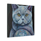 "The Noble British Shorthair" - Canvas