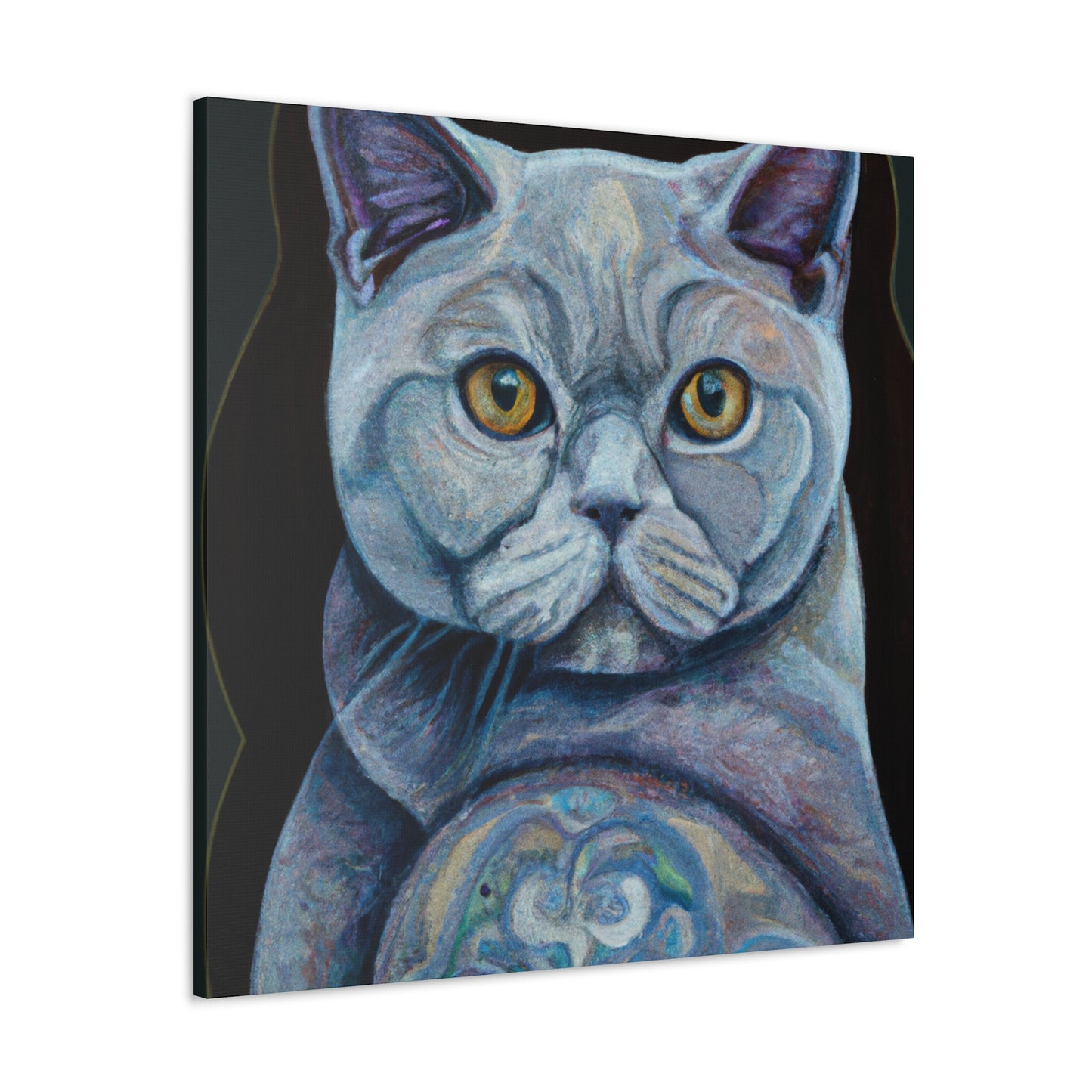 "The Noble British Shorthair" - Canvas