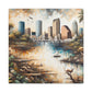 "Cityscapes of Tampa" - Canvas