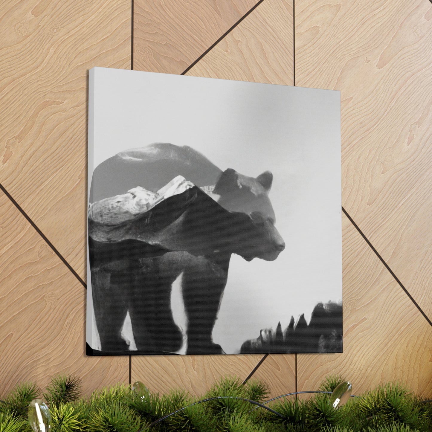 "Bear in a Dreamscape" - Canvas