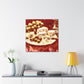 Cheese and Grapes Ablaze - Canvas