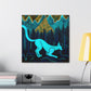 Cougar in Motion Art - Canvas