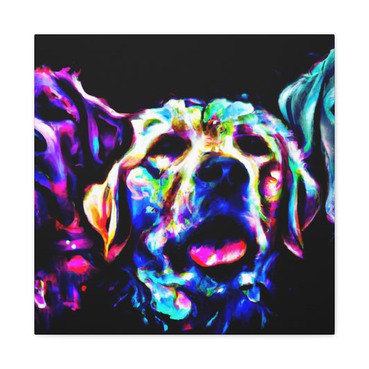 "Labrador Retriever Bliss" - Canvas