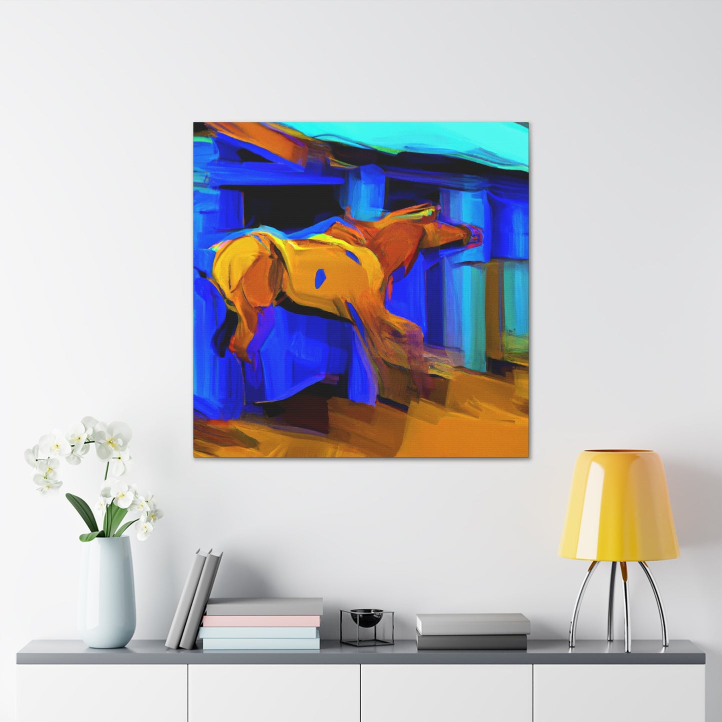 Mule on the Canvas - Canvas