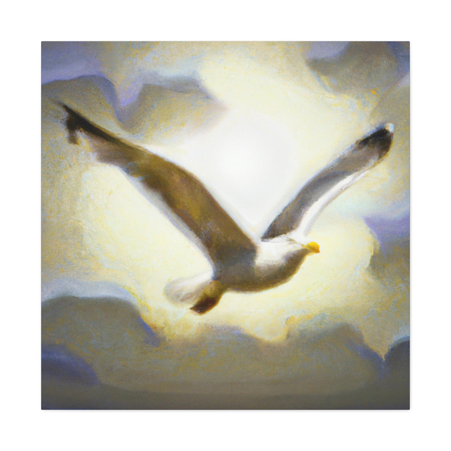 Seagulls at Sea - Canvas