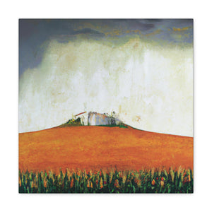 "Crops in Abstracted Fields" - Canvas