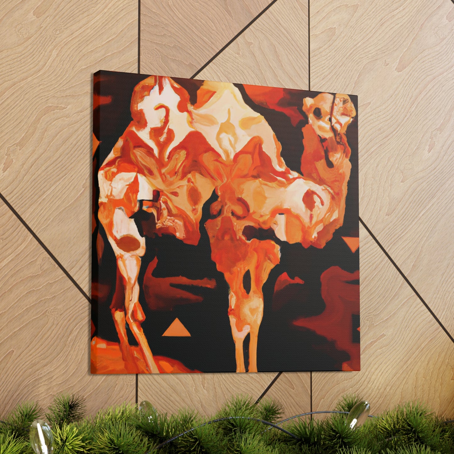 "Desert Dromedary Dream" - Canvas