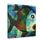 Fish in an Ocean - Canvas