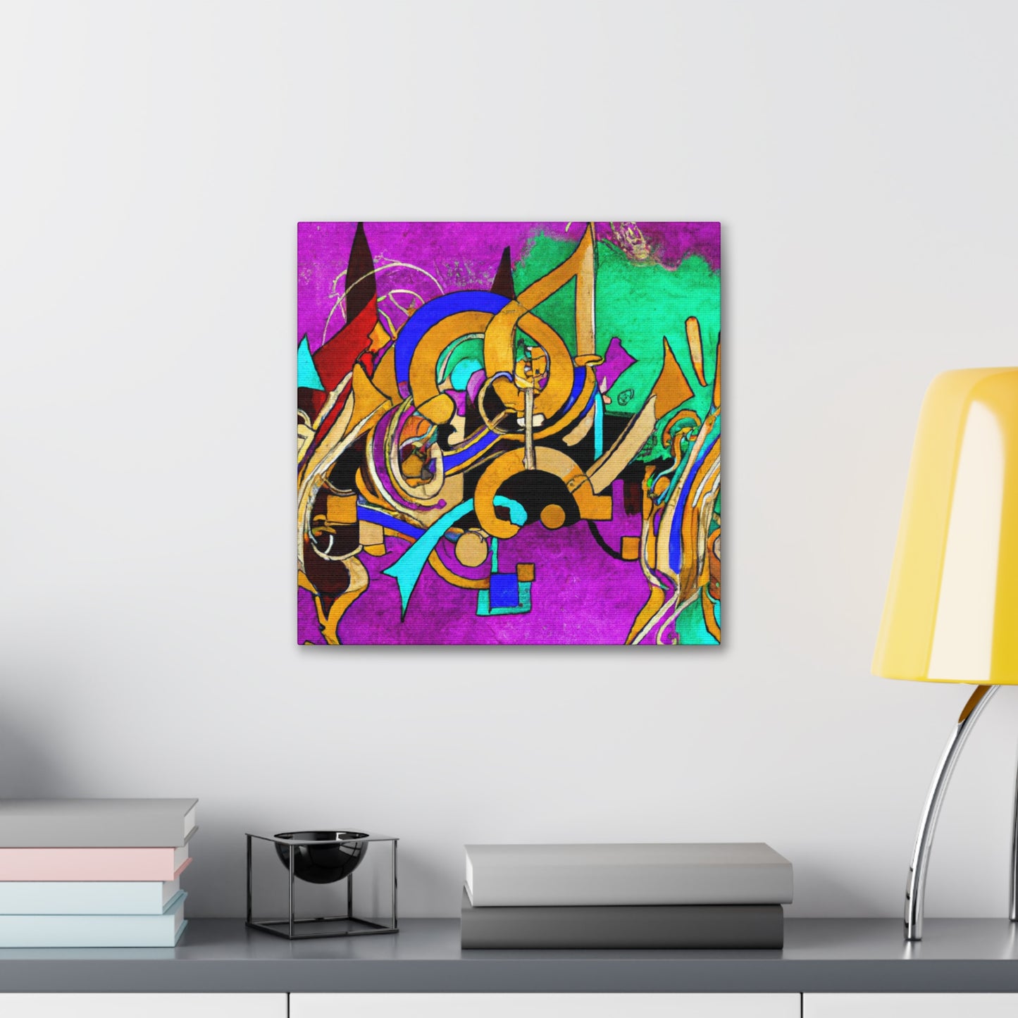 Digital Dreamscape Delight - Canvas