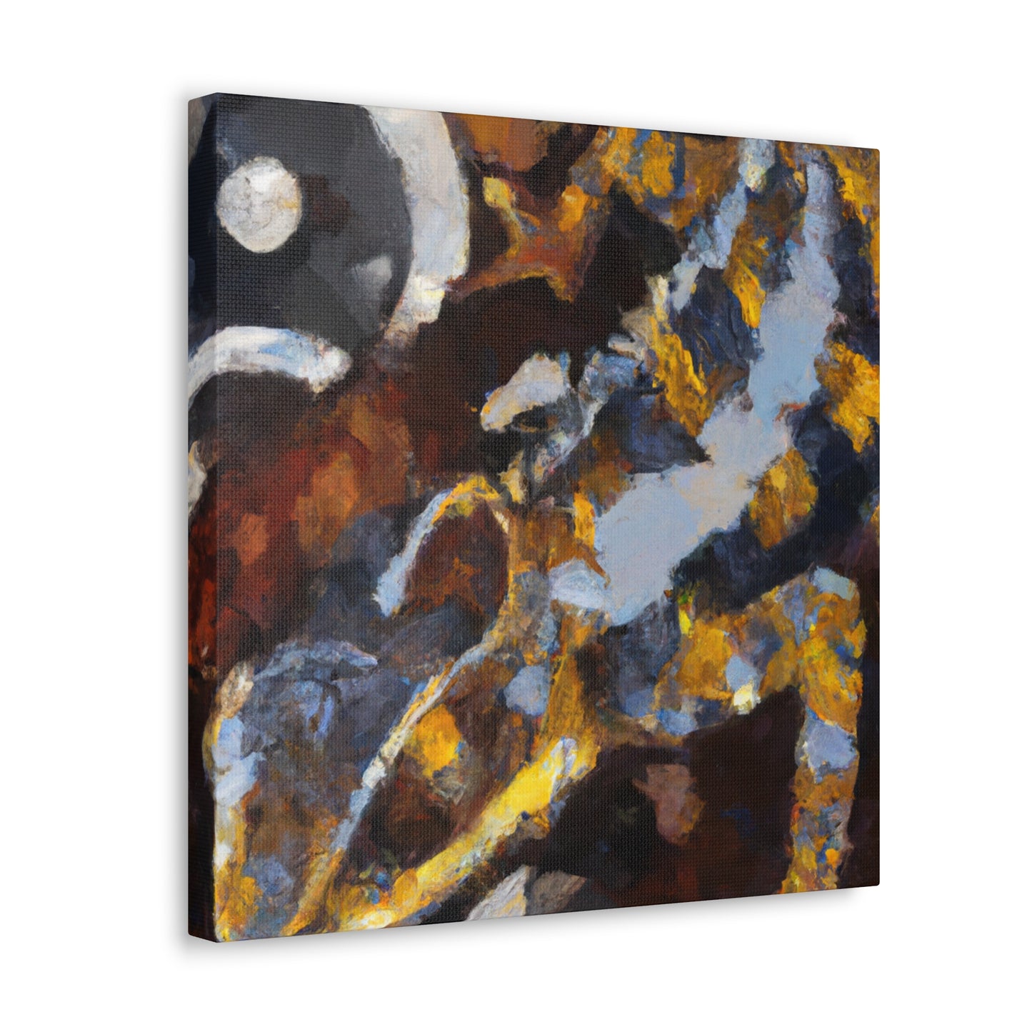 Frilled Lizard Impressionism - Canvas