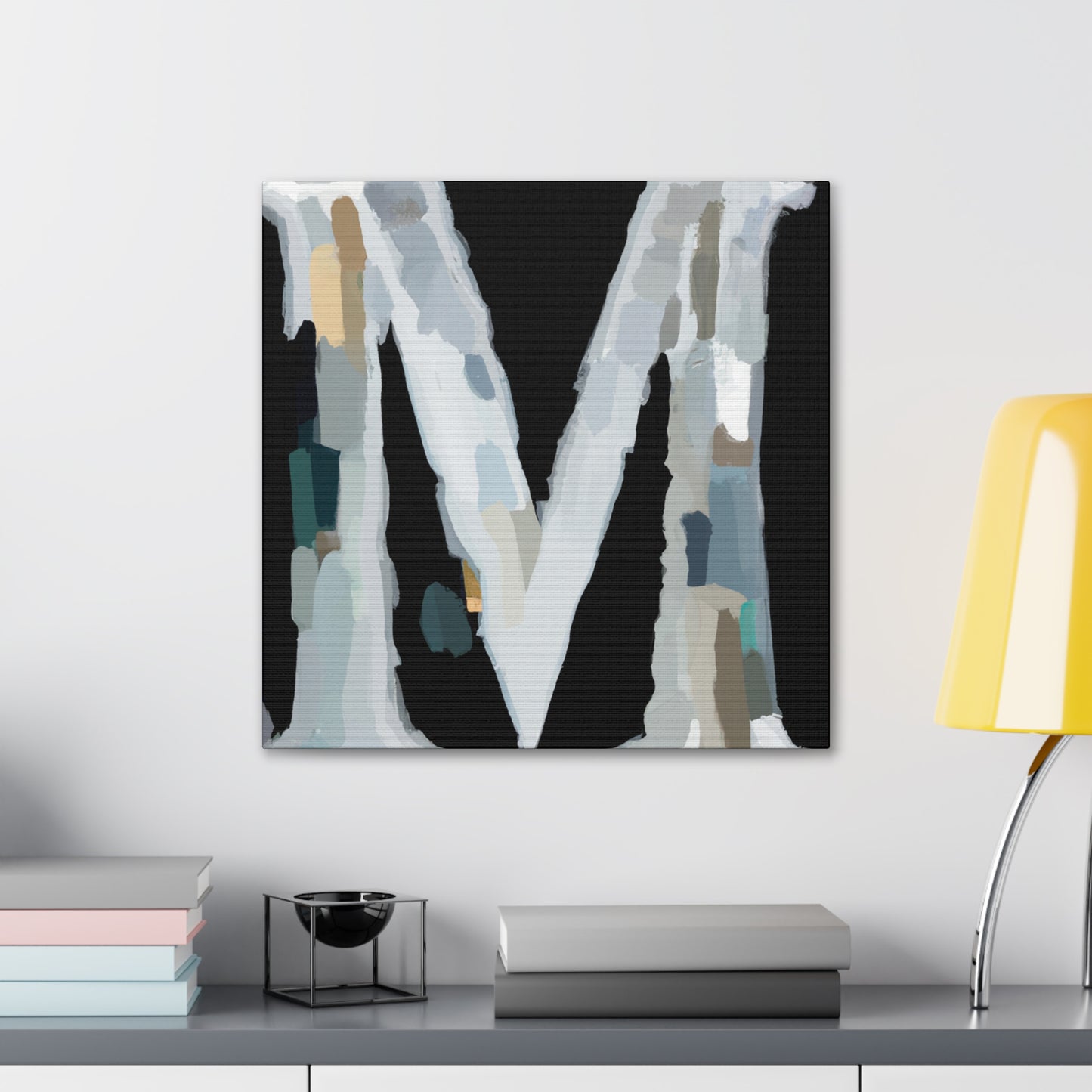 "M's Digital Reflection" - Canvas