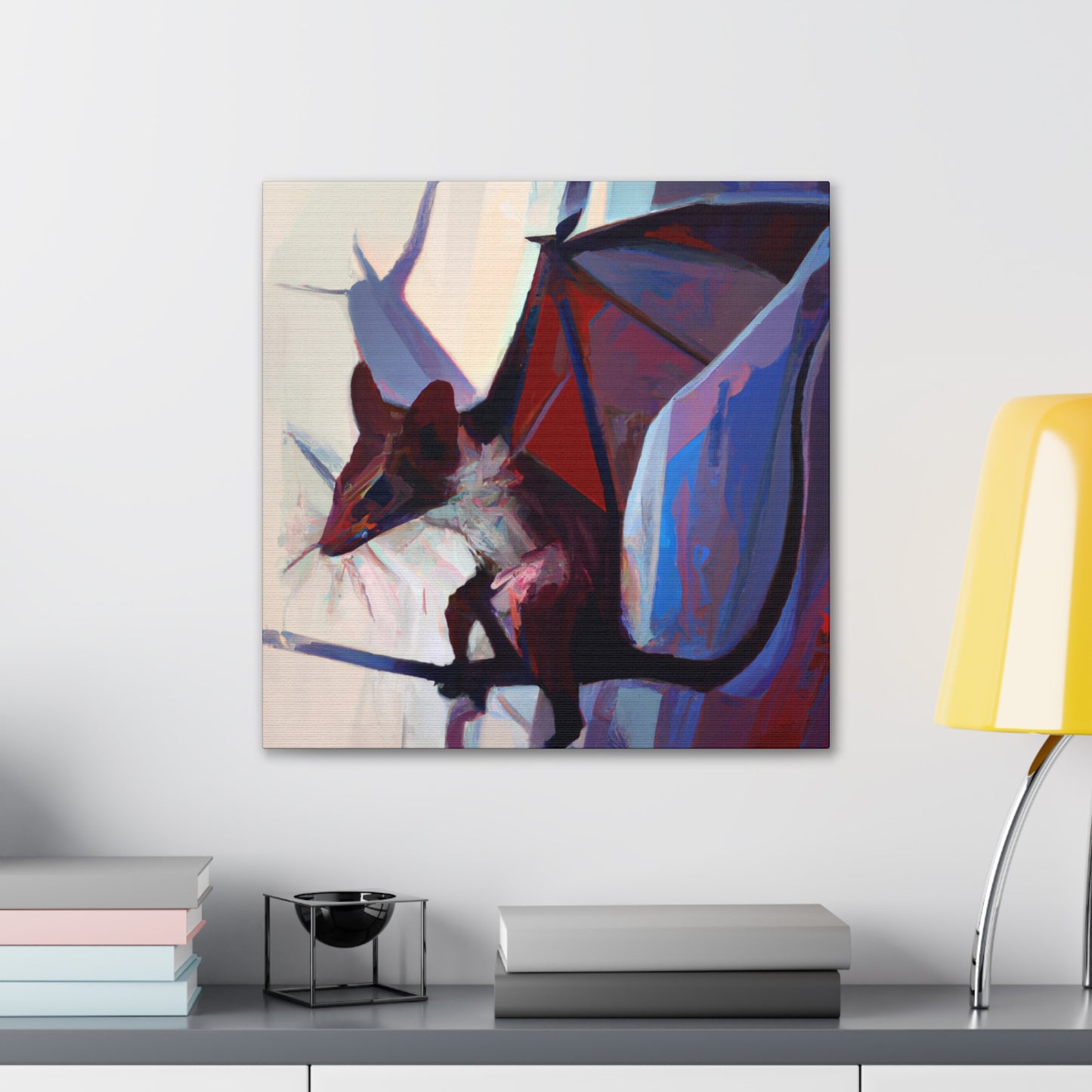 "Indian Flying Foxes Dance" - Canvas