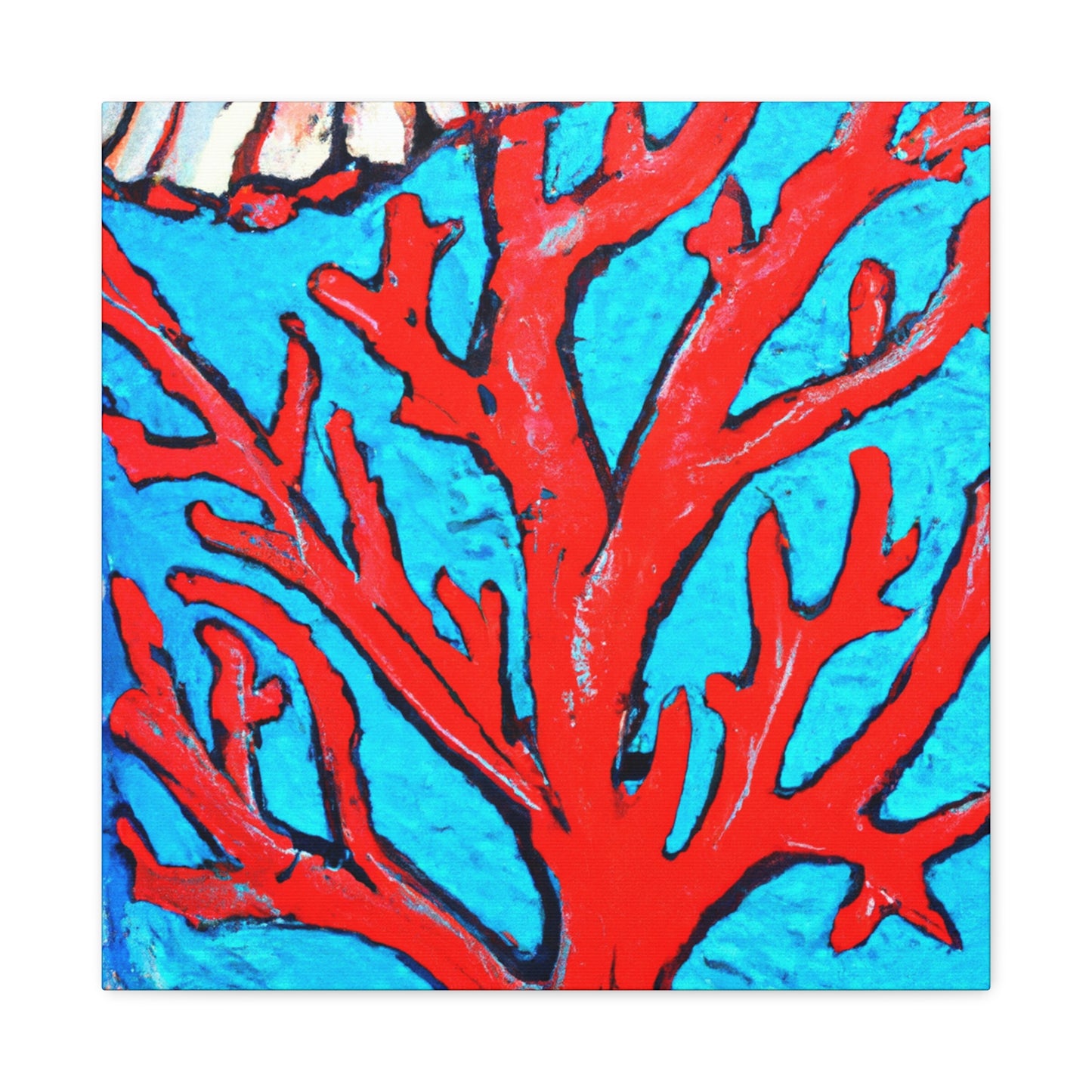 Coral Garden Splendor - Canvas