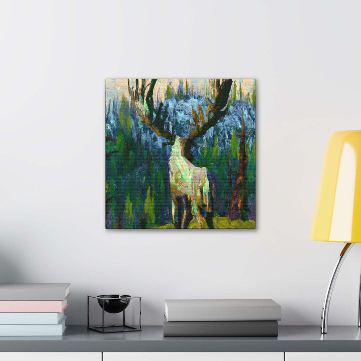 Majestic Elk Painting - Canvas