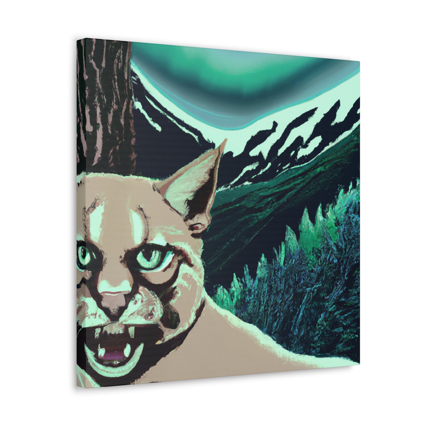 Cougar Pop Explosion - Canvas